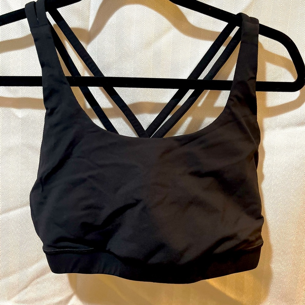 Lululemon black bralette